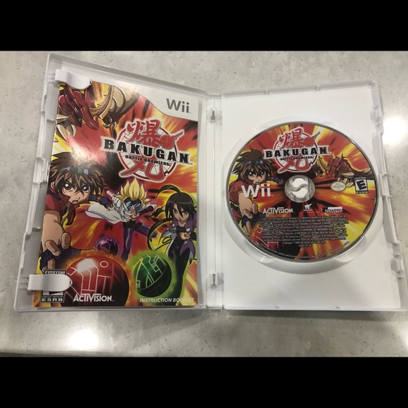 🎉HP x 3🎉✨EUC-Like New✨Bakugan Battle Brawlers - Wii Game w/Instruction Manual - Picture 5 of 9